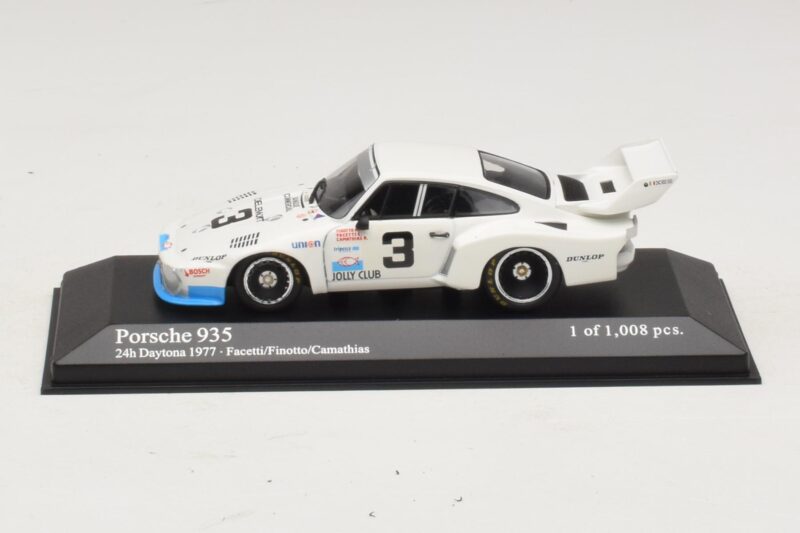 Porsche 935 Jolly Club #3 C. Facetti / M. Finotto 24 Hours of Daytona 1977 Minichamps 1:43 Porsche 935 Jolly Club #3 C. Facetti / M. Finotto 24 Hours of Daytona 1977 Minichamps 1:43 400776303 Metal