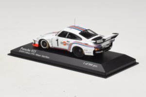 Porsche 935 Martini Racing #1 R. Stommelen / M. Schurti Winner Dijon 6 Hours 1976 Minichamps 1:43 400766311 Metal - imaginea 3 din 4