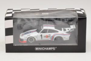 Porsche 935 Martini Racing #1 R. Stommelen / M. Schurti Winner Dijon 6 Hours 1976 Minichamps 1:43 400766311 Metal - imaginea 4 din 4
