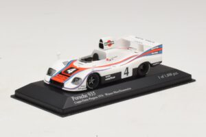 Porsche 936/76 Martini Racing #4 J. Mass / R. Stommelen Winner Coppa Florio Pergusa 1976 Minichamps 1:43 400766604 Metal - imaginea 2 din 4
