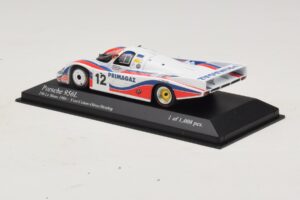 Porsche 956L #12 C. Yver / Cohen 24 Hours of Le Mans 1986 Minichamps 1:43 430866512 Metal - imaginea 3 din 4