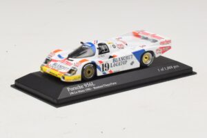 Porsche 956L #19 T. Boutsen / D. Theys 24 Hours of Le Mans 1986 Minichamps 1:43 430866519 Metal - imaginea 2 din 4