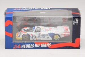 Porsche 956L #19 T. Boutsen / D. Theys 24 Hours of Le Mans 1986 Minichamps 1:43 430866519 Metal - imaginea 4 din 4