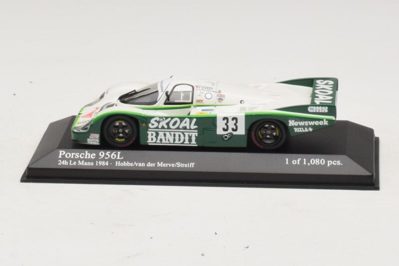 Porsche 956L #33 D. Hobbs / P. Streiff 24 Hours of Le Mans 1984 Minichamps 1:43 430846533 Metal