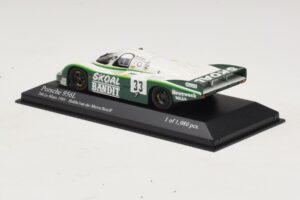 Porsche 956L #33 D. Hobbs / P. Streiff 24 Hours of Le Mans 1984 Minichamps 1:43 430846533 Metal - imaginea 3 din 4