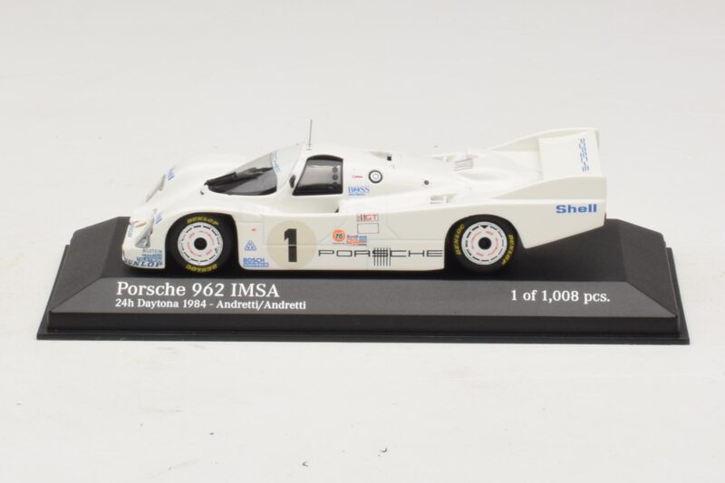 Porsche 962 IMSA #1 Andretti 24 Hours of Daytona 1984 Minichamps 1:43 Porsche 962 IMSA #1 Andretti 24 Hours of Daytona 1984 Minichamps 1:43 400846501 Metal