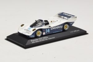 Porsche 962 IMSA #14 A. Holbert / D. Bell Mid-Ohio 500km 1986 Minichamps 1:43 400866514 Metal - imaginea 2 din 4