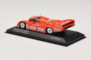 Porsche 962 IMSA #8 A.J. Foyt / B. Wollek 12 Hours of Sebring 1985 Minichamps 1:43 400856508 Metal - imaginea 3 din 4