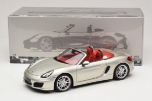 Porsche Boxster S 987 Gri Metalizat Minichamps 1:18 110062030 Metal - imaginea 8 din 8