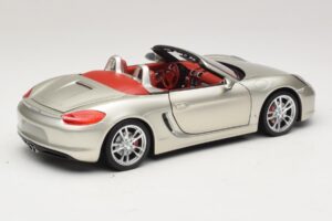 Porsche Boxster S 987 Gri Metalizat Minichamps 1:18 110062030 Metal - imaginea 3 din 8