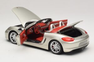 Porsche Boxster S 987 Gri Metalizat Minichamps 1:18 110062030 Metal - imaginea 5 din 8
