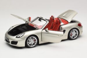 Porsche Boxster S 987 Gri Metalizat Minichamps 1:18 110062030 Metal - imaginea 2 din 8