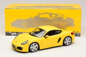 Porsche Cayman 981 Galben Minichamps 1:18 110062220 Metal - imaginea 8 din 8