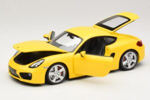 Porsche Cayman 981 Galben Minichamps 1:18 110062220 Metal - imaginea 2 din 8