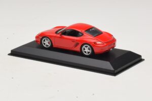 Porsche Cayman 987 S Roșu Minichamps 1:43 400065620 Metal - imaginea 3 din 4
