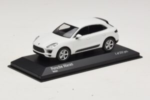 Porsche Macan 95B Alb Minichamps 1:43 410062601 Metal - imaginea 2 din 4