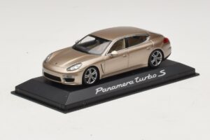 Porsche Panamera 970 Turbo S Bronz Metalizat Minichamps 1:43 WAP0200600E Metal - imaginea 2 din 4