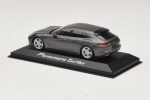 Porsche Panamera 971 Turbo Gri Metalizat Minichamps 1:43 WAP0207610H Metal - imaginea 3 din 4
