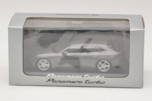 Porsche Panamera 971 Turbo Gri Metalizat Minichamps 1:43 WAP0207610H Metal - imaginea 4 din 4