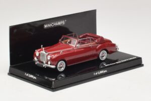 Rolls-Royce Silver Cloud II Cabriolet Roșu Minichamps 1:43 436134930 Metal - imaginea 2 din 4