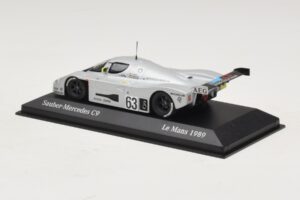 Sauber Mercedes C9 #63 J. Mass / M. Reuter / S. Dickens Winners 24 Hours of Le Mans 1989 Minichamps 1:43 B66041033 Metal - imaginea 3 din 5