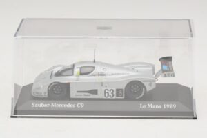 Sauber Mercedes C9 #63 J. Mass / M. Reuter / S. Dickens Winners 24 Hours of Le Mans 1989 Minichamps 1:43 B66041033 Metal - imaginea 4 din 5
