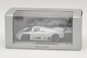 Sauber Mercedes C9 #63 J. Mass / M. Reuter / S. Dickens Winners 24 Hours of Le Mans 1989 Minichamps 1:43 B66041033 Metal - imaginea 5 din 5