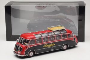 Setra S8 Reisegluck Minichamps 1:43 439030089 Metal - imaginea 6 din 6