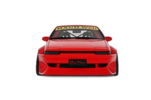 Toyota Sprinter Trueno AE86 Widebody Rosso Corsa Otto 1:18 OT1278 Rășină - imaginea 4 din 5