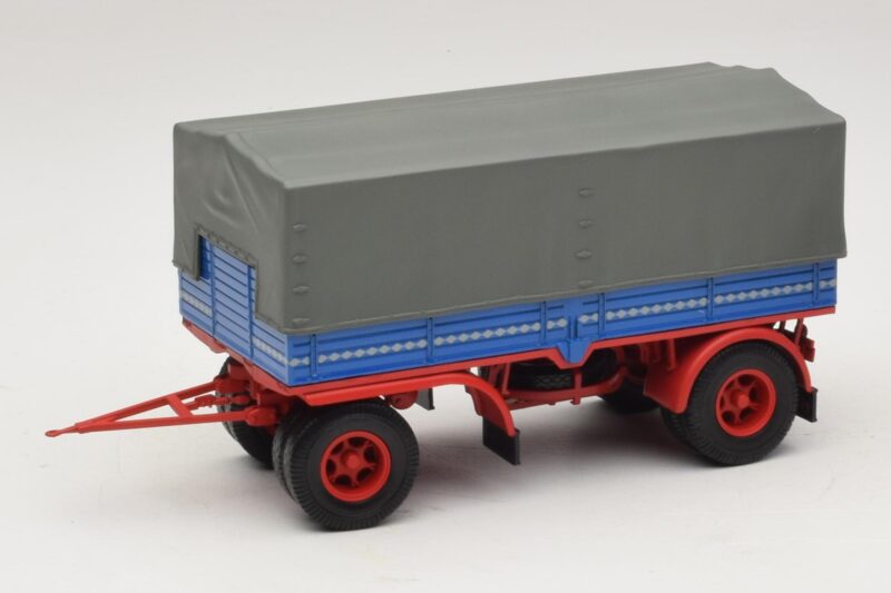 Remorcă de Camion Albastru Roșu Minichamps 1:43 439159092 Metal