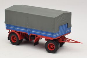 Remorcă de Camion Albastru Roșu Minichamps 1:43 439159092 Metal - imaginea 4 din 6