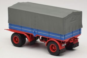 Remorcă de Camion Albastru Roșu Minichamps 1:43 439159092 Metal - imaginea 5 din 6