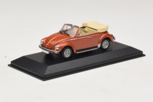 Volkswagen 1200 Cabriolet Hebmuller Roșu Minichamps 1:43 430052032 Metal - imaginea 2 din 4