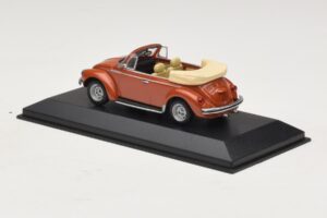 Volkswagen 1200 Cabriolet Hebmuller Roșu Minichamps 1:43 430052032 Metal - imaginea 3 din 4