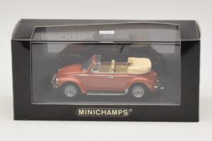 Volkswagen 1200 Cabriolet Hebmuller Roșu Minichamps 1:43 430052032 Metal - imaginea 4 din 4
