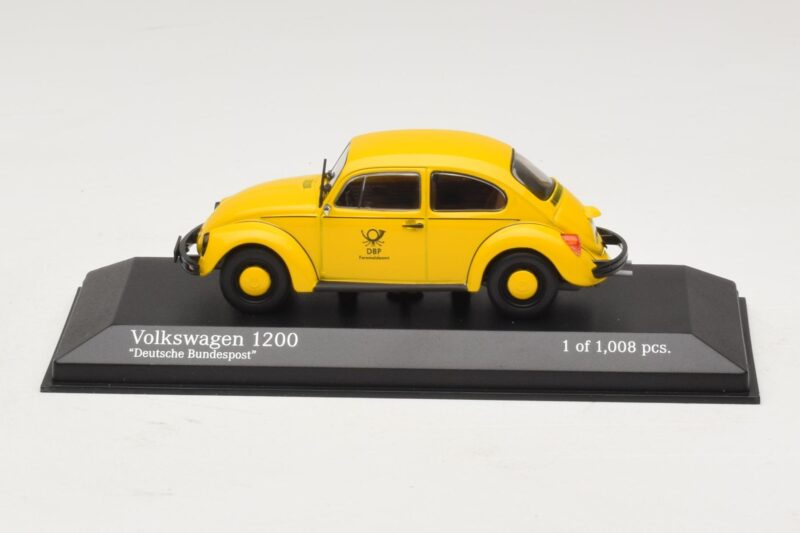 Volkswagen 1200 Deutsche Bundespost Minichamps 1:43 Volkswagen 1200 Deutsche Bundespost Minichamps 1:43 400057197 Metal