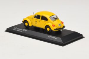 Volkswagen 1200 Deutsche Bundespost Minichamps 1:43 400057197 Metal - imaginea 3 din 4