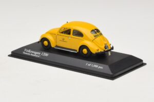 Volkswagen 1200 Export Deutsche Bundespost Minichamps 1:43 431051292 Metal - imaginea 3 din 4