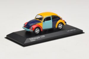 Volkswagen 1200 Harlekin Minichamps 1:43 400057102 Metal - imaginea 2 din 4