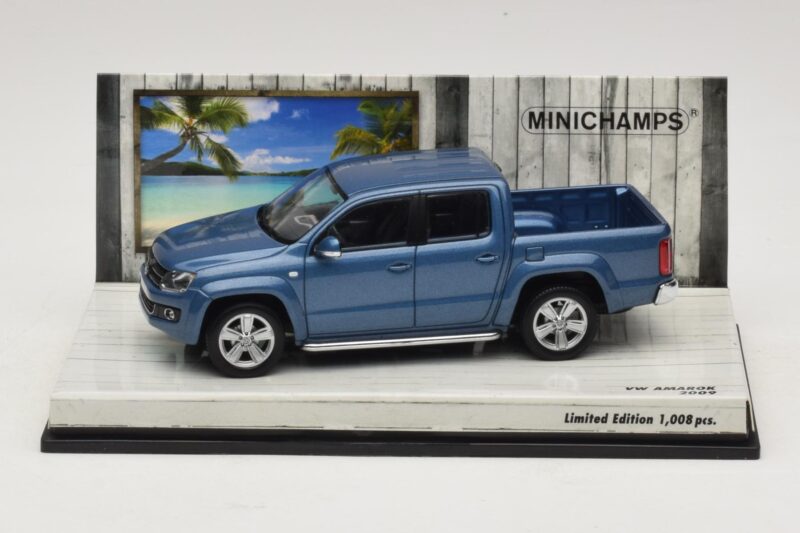 Volkswagen Amarok Albastru Metalizat Minichamps 1:43 Volkswagen Amarok Albastru Metalizat Minichamps 1:43 436058362 Metal