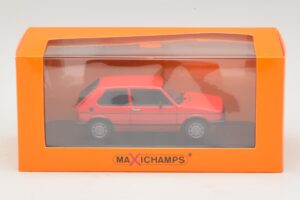 Volkswagen Golf GTI Mk1 Roșu Maxichamps 1:43 940055170 Metal - imaginea 4 din 4