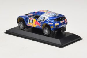 Volkswagen Race Touareg #103 B. Saby / R. Perin Winner Rally Por Las Pampas 2005 Cutie De Schimb Minichamps 1:43 436055303-R1 - imaginea 3 din 4