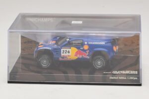 Volkswagen Race Touareg Red Bull #224 B. Saby / Stevenson Dakar Rally 2005 Minichamps 1:43 436045324 Metal - imaginea 4 din 5