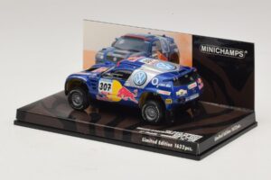 Volkswagen Race Touareg Red Bull #307 B. Saby / M. Perin Dakar Rally 2005 Minichamps 1:43 436055307 Metal - imaginea 3 din 5