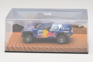 Volkswagen Race Touareg Red Bull #307 Ediție Dealer 2005 Minichamps 1:43 7LO099400PD307 Metal - imaginea 4 din 5