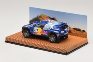 Volkswagen Race Touareg Red Bull #317 Ediție Dealer 2005 Minichamps 1:43 7LO099400PD317 Metal - imaginea 3 din 5