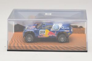 Volkswagen Race Touareg Red Bull #317 Ediție Dealer 2005 Minichamps 1:43 7LO099400PD317 Metal - imaginea 4 din 5