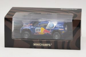 Volkswagen Race Touareg Red Bull #317 Gordon / von Zitzewitz Dakar Rally 2005 Minichamps 1:43 436055317 Metal - imaginea 5 din 5