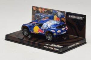 Volkswagen Race Touareg Red Bull Presentation Essen Motor Show 2004 Minichamps 1:43 436045300 Metal - imaginea 3 din 5
