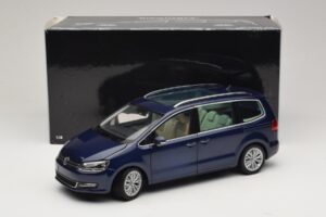 Volkswagen Sharan Blue Metallic Minichamps 1:18 110051000 Metal - imaginea 8 din 8